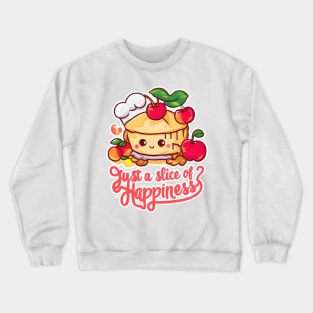 kawaii apple pie lover Crewneck Sweatshirt